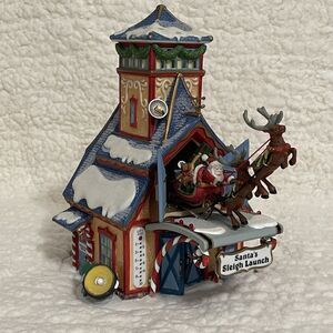 Santa's Sleigh Launch 56734 Department 56 North Pole Series Village